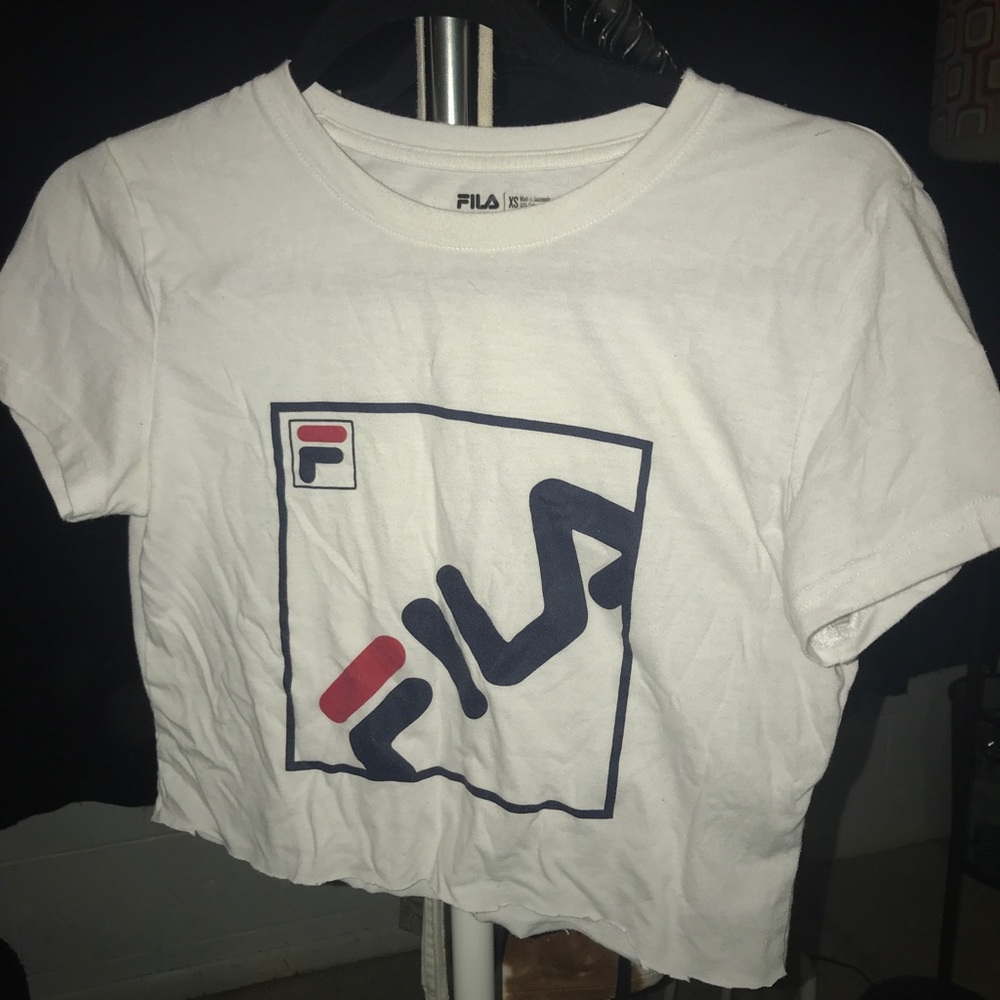 FILA cropped tee
